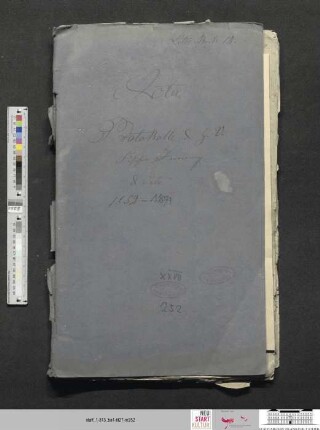 Protokolle der Quartalsversammlungen der Fischerinnung der Gubener Vorstadt, Bd. 2
