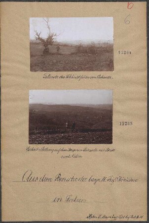 In Serbien: Gelände des Schlachtfeldes von Sabanta