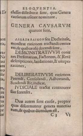 Genera Cavsarvm quatuor sunt.