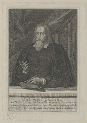 Bildnis des Salomon Glassius