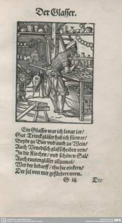 Der Glasser.
