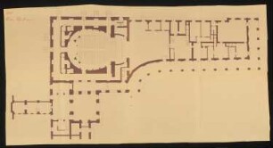 Schlosstheater Schönbrunn: Grundriss 1:100