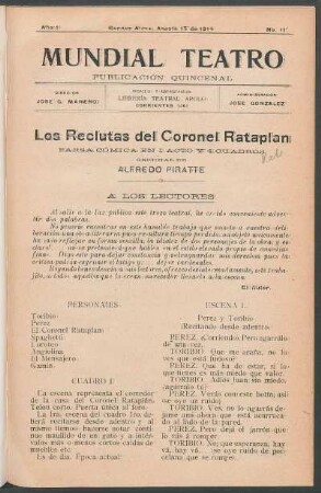 A los lectores