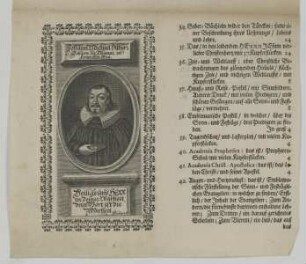 Bildnis des Johann Michael Dilherr