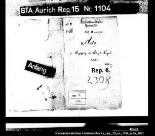 Die Anschaffung und Bezahlung der Dienstsiegel Enthält: Siegelabdrücke