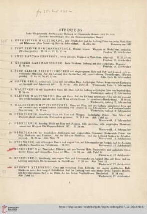 Steinzeug (Nr. 1-55)