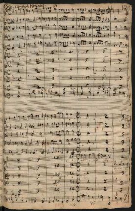 Messen. Auszüge; V (5), orch, bc; c-Moll
