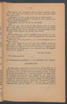 Diferencia entre la caridad de Sor Simplicia y Sor Isabel