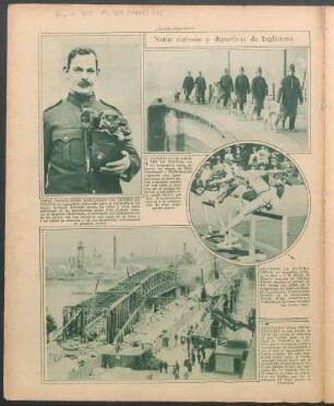 Notas ciriosas y deportivas de Inglaterra [Fotografías]