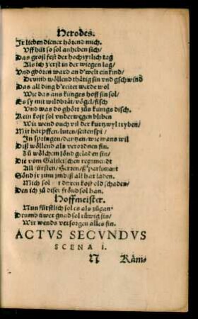 Actus Secundus.