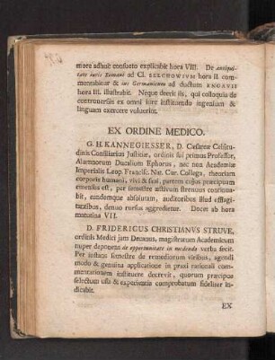 Ex Ordine Medico.