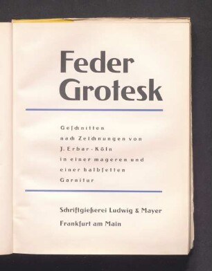 Feder Grotesk