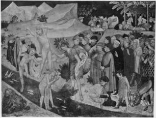 Gemäldezyklus mit neun Johannes-Szenen