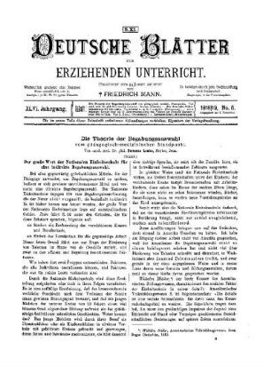 Die Theorie der Begabungsauswahl : vom pädagogisch-medizinischen Standpunkt ; (Schluß)