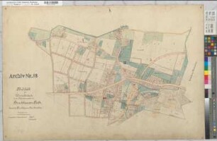 Bruchhausen (Arnsberg), Teilung der Feldmark Bruchhausen, Beiblatt zur Übersichtskarte