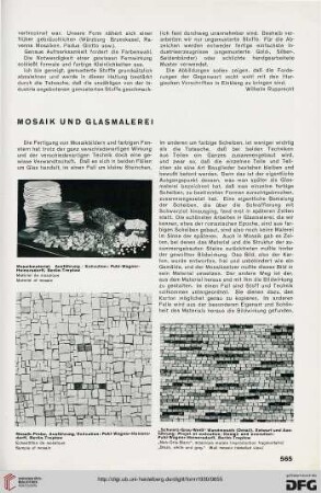 5: Mosaik und Glasmalerei