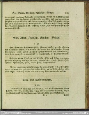 Aktiv- und Passivvermögen
