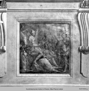 Innendekoration : Sockeldekoration : Venus bringt Helena zu Paris