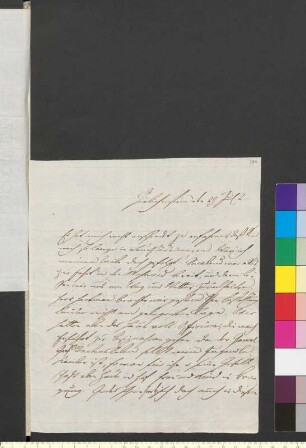 Brief von Reichardt, Johann Friedrich an Goethe, Johann Wolfgang von