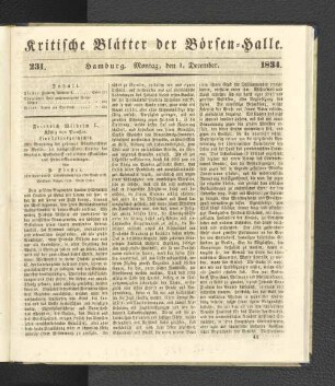 231. 1. Dezember 1834