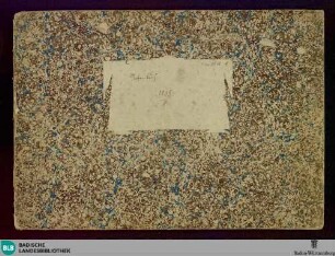 Notenbuch - Don Mus.Ms. 1018 : pf