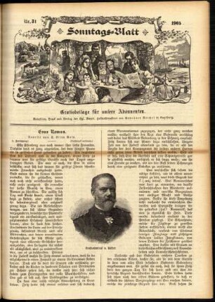 Ausgabe vom Sonntag, den 30. Juli 1905.