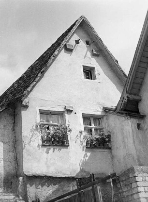 Gräfenberg. Giebel eiens Wohnhauses