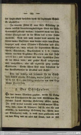 8. Das Schießpulver