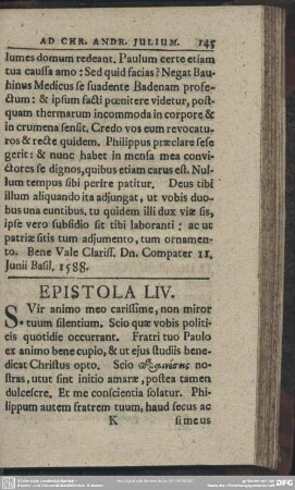 Epistola LIV