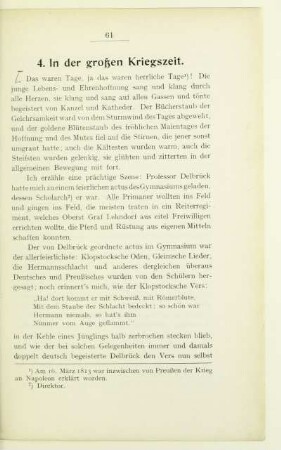 4. In der großen Kriegszeit