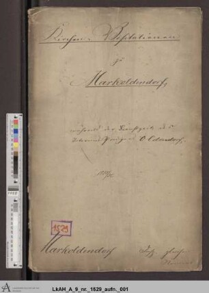 Markoldendorf: Visitationsakten