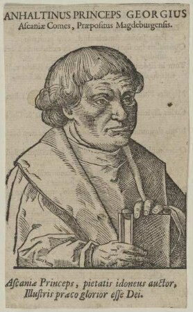 Bildnis des Georgius, Fürst von Anhalt