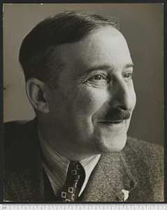 Porträtaufnahme Stefan Zweig