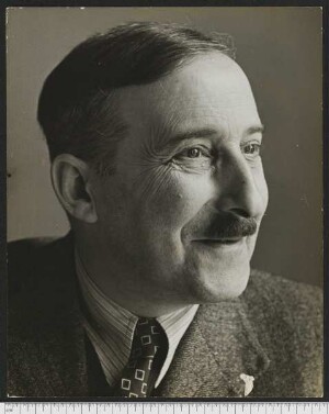 Porträtaufnahme Stefan Zweig