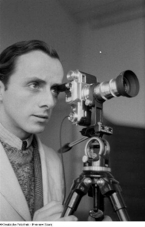Fotograf mit Fotoapparat