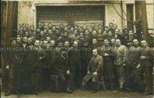 Gruppenbild von Arbeitern