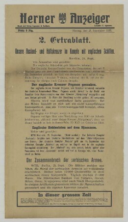 "Unser Auslands- und Hülfskreuzer im Kampfe mit englischen Schiffen."