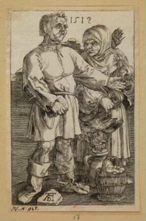 Der Marktbauer und sein Weib
