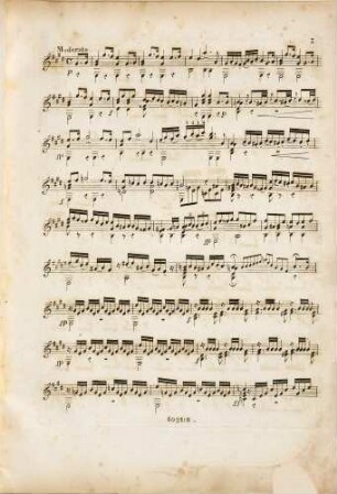 Fantaisie pour la guitare : sur des motifs favoris de l'opéra Anna Bolena de Donizetti ; oeuv. 23