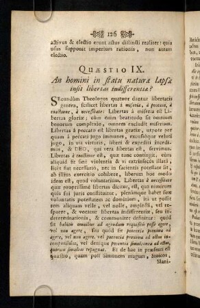 126-140, Quaestio IX