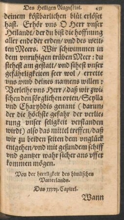 Von der herrligkeit des himlischen Vatterlands. Das xxxvi. Capitel.