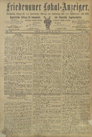 Nr. 137, 13.06.1907