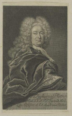 Bildnis des Johann Zacharias Platner