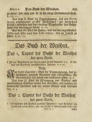 Das Buch der Weisheit