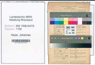 Entnazifizierung Johannes Heyer , geb. 06.01.1913 (Spediteur)