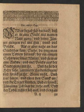 [Textus] Luc. am 7. Cap.