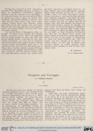 3: Giorgione und Correggio, 2, Correggio