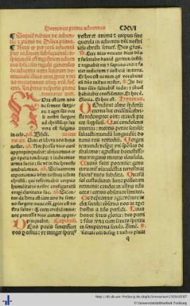 Dominica adventus.