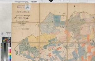 Sümmern (Iserlohn), Umlegung Sümmern, Besitzstandskarte