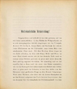 [Ueber die Vorbildung zum akademischen Studium]